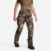 Jagd-Regenhose Treemetic 500 Damen warm wasserdicht geräuscharm Camouflage