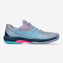 Padelschuhe Herren - Asics Gel Game 9 grau/blau/rosa