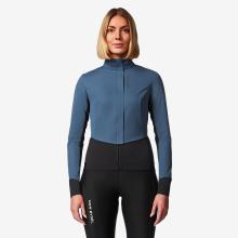 Fahrrad Winterjacke Rennrad Damen blau
