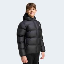Wattierte Jacke Kinder wasserabweisend - schwarz