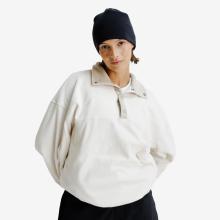 Fleecepullover Damen - Lifetech cremeweiß
