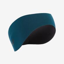 Schwimm-Stirnband Neopren wendbar Größe L - aquablau/schwarz