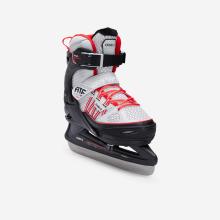 Schlittschuhe Fit 500 Kinder grau/rot
