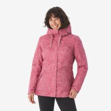 Winterjacke Damen warm bis -10 °C wasserdicht - NH500 rosa