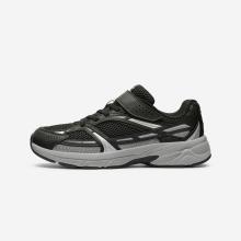 Sportschuhe Kinder Klettverschluss leicht atmungsaktiv - OG2K schwarz/grau