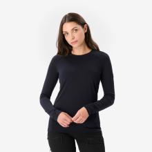 Merino Funktionsshirt Damen langarm - Merino Resist dunkelblau