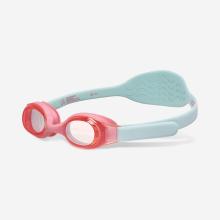 Schwimmbrille Kinder getönt - Kuwee türkis/rosa