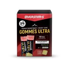 Energy Gummidrops Zitrone/Limette/Cola 4 Stück - Gommes Ultra