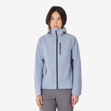 Regenjacke Damen wasserdicht leicht Wandern - MH900 violett