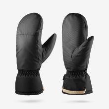 Skihandschuhe Fäustlinge Erwachsene - 100 schwarz