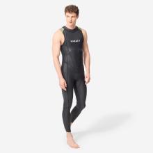 Schwimmanzug Neopren Herren Long John Freiwasserschwimmen - OWS 500 2/2 schwarz