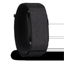 Garmin Fitness Tracker Sport & Gesundheit L/XL - Cirqa™ Smart Band schwarz