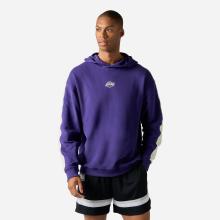 Damen/Herren Basketball Sweatshirt mit Kapuze NBA Lakers - violett