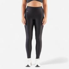 Lauftights lang Damen - Run 100 schwarz