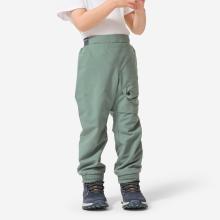 Winterhose Kleinkinder Gr. 92–116 warm wasserabweisend Wandern - NH100 grün