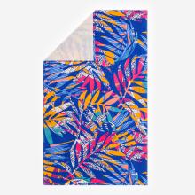 Handtuch Strand L 145 × 85 cm - Dschungel blau