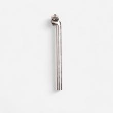 Sattelstütze 28,6x300mm silber