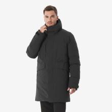 Daunenjacke Herren bis -20 °C Parka wasserdicht Wandern - NH900 schwarz