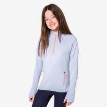 Laufshirt langarm Kinder Mädchen - Run 900 Warm violett
