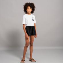 UV-Shirt Kinder 100 weiß/schwarz