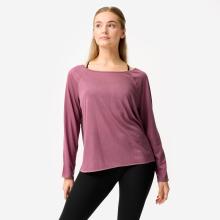 Dance-Shirt Damen Modern Jazz langarm - hellviolett