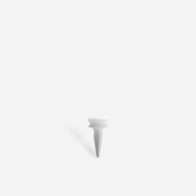 Golf Tees Kunststoff abgestuft 6 mm 10 Stück weiss