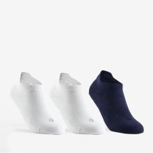 Kinder Tennissocken Low 3er Pack - RS160 weiß/marineblau