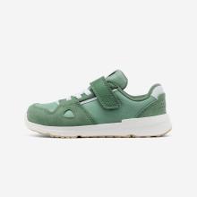 Barfußschuhe Kinder Leder atmungsaktiv - Stepper Leather grün