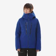 Damen Regenjacke wasserdicht leicht - Wilder Alpi Light blau