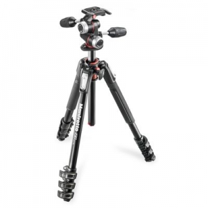 MANFROTTO 190 Alu 4 Seg.+ Mhxpro-3w - Stativ