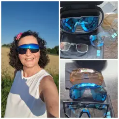 Die perfekte Sportbrille mit einem Einsatz für Sehstärkegläser