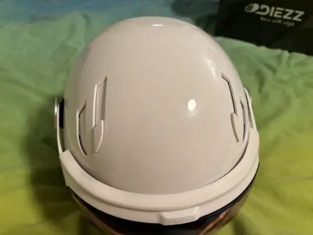 Belüftung des Helms zu