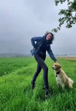 Mit dem Hund bei jedem Wetter unterwegs