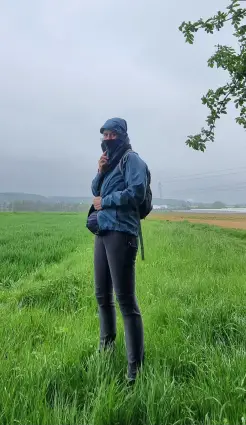 Auch Sturm macht dem festen Material nichts aus