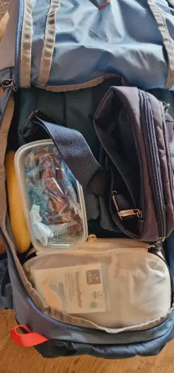 Ein Platz im Rucksack