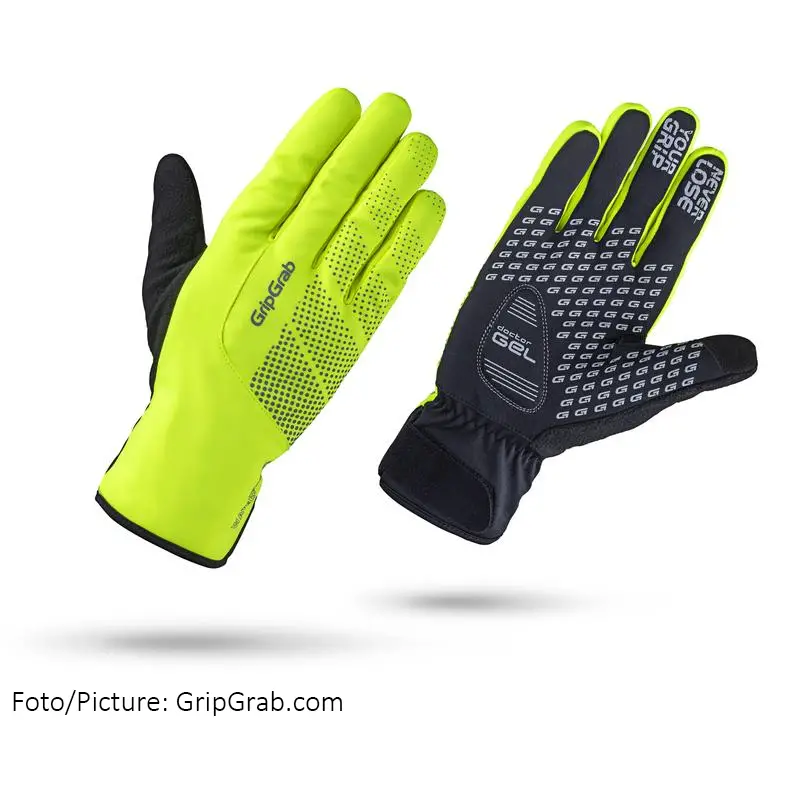 GRIPGRAB Ride Waterproof HI-VIS Thermal - Radhandschuhe
